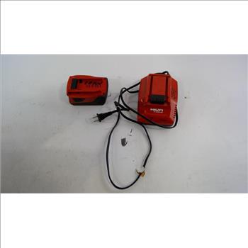 Hilti Battery And Battery Charger