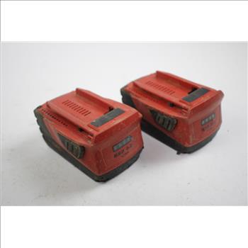 Hilti Battery Packs, 2 Pieces
