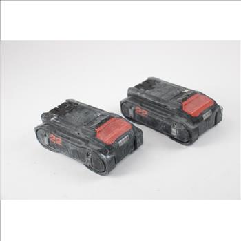 Hilti Battery Packs, 2 Pieces, Unknown Model