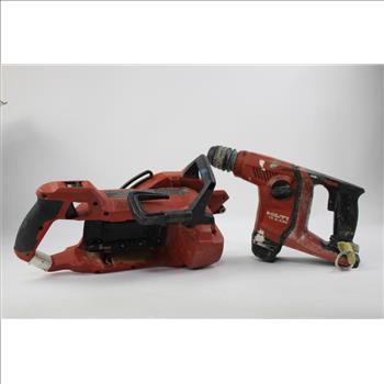 Hilti Cordless Combihammer, Circular Saw
