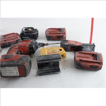 Hilti Cordless Drywall Screwdriver And More, 10+ Pieces