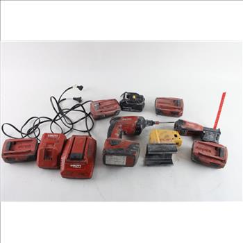 Hilti Cordless Drywall Screwdriver And More, 10+ Pieces