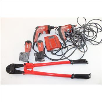 Hilti Drivers, Attachments, Boltcutters & More, 5+ Pieces