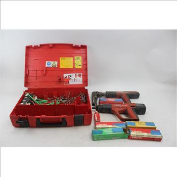 Hilti Powder Actuated Fastening Tool & Nail Gun & More