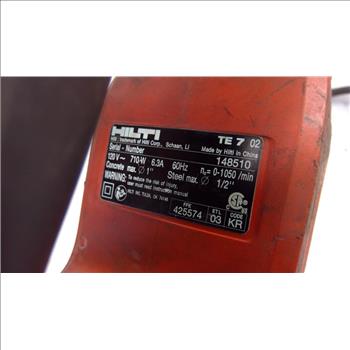 Hilti TE 7 Rotary Hammer