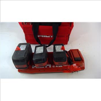 Hilti Tool Bag W/Battery Chargers