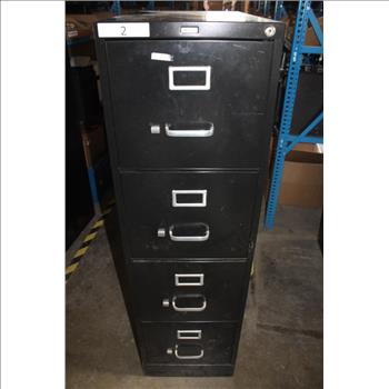 Hirsh 4-Drawer File Cabinet