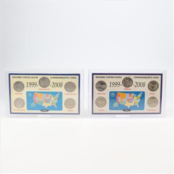 Historic US Commemorative Coins Set, 10+ Pieces