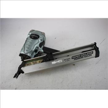 Hitachi Paper Collated Framing Nailer, NR90AD