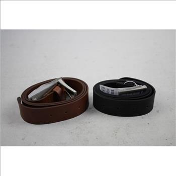 H&M Black, Light Brown Belts, 35-36