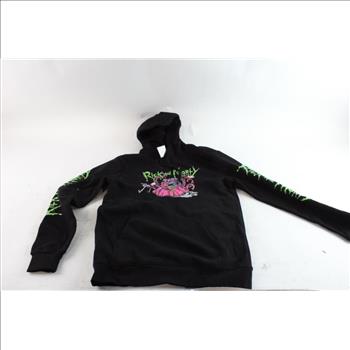H&M Divided Rick & Morty Print Hoodie, Size S