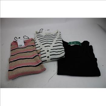 H&M Men And Women's X-Small Clothing Lot, 6 Pieces