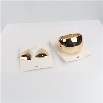 H&M Mixed Fashion Jewelry, 2 Pieces