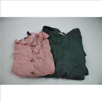 H&M Women's, Children's Clothing Lot - Dress, Shirts, Custom Fit Belt, And More, 6 Pieces