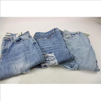 H&M X Smiley Jacket And Jeans, And Denim Hammer Jeans, 5 Pieces