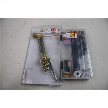 Hobart Cutting Attachment, Lincoln Electric Contact Tips, And More, 6 Pieces