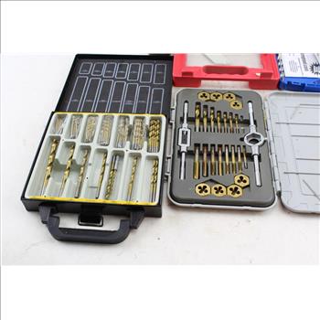 Hobbico Field Charger, Kobalt Tap Set, Drill Bits, Shank Bits And More: 100+ Pieces