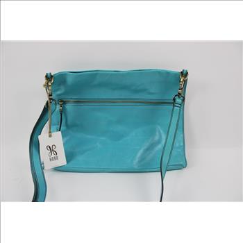 HOBO Aqua Blue Leather Handbag