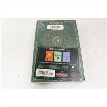 Hogwarts Library 3 Book Set: Tales Of Beedle The Bard, Fantastic Beasts And More