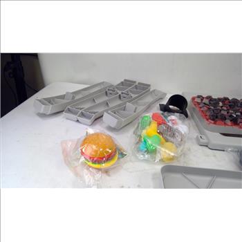 Home Barbecue Little Chef Play Series Toy Barbecue Set