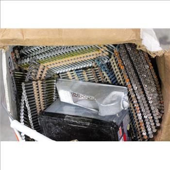 Home Depot Bucket W/ Nails