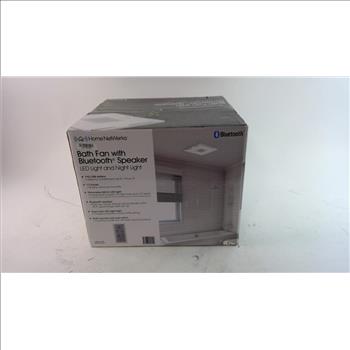 Home NetWerks Bath Fan With Bluetooth Speaker