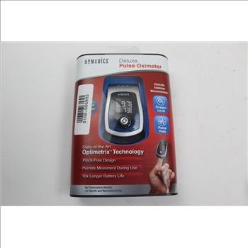 Homedics Deluxe Pulse Oximeter With Lcd Display