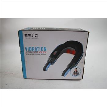 Homedics Vibration Neck Massager With Heat, Conair Double Ceramic Hair Straightner, & Conair Turbo Handheld Fabric Steamer 3 Pie