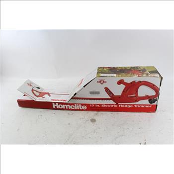 HomeLite 17 Inch Electric Hedge Trimmer