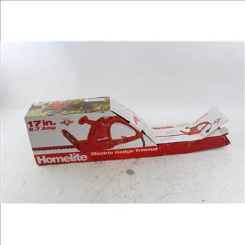 HomeLite 17 Inch Electric Hedge Trimmer
