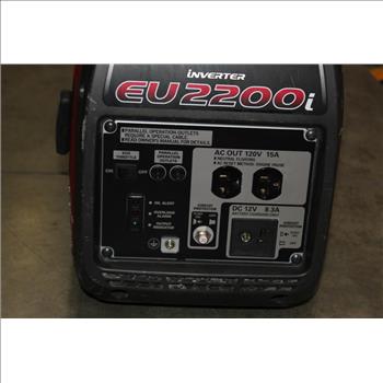 Honda EU2200i 2200-Watt 120-Volt Super Quiet Portable Inverter Generator