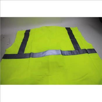 Hook And Loop Mesh Safety Vest, Size 2XL