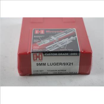 Hornady Custom Grade 9mm Luger 3 Die Set