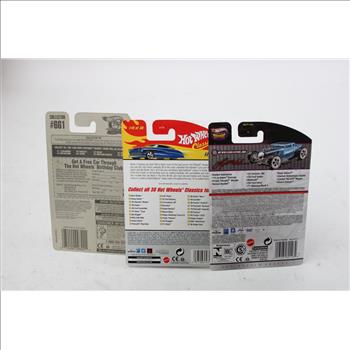 Hot Wheels '70 Roadrunner And Others 3 Pieces