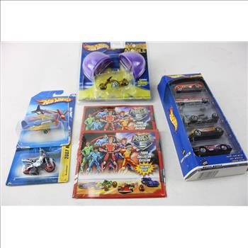 Hot Wheels Cars & Battle Force 5 Lot, 12 Pieces