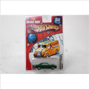 Hot Wheels Limited Edition Holiday Hot Rods Die Cast Cars, 3 Pieces