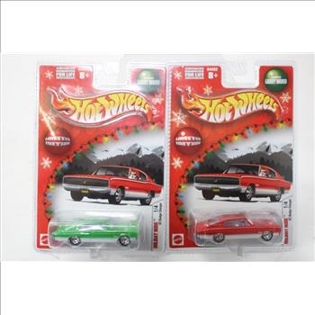 Hot Wheels Limited Edition Holiday Hot Rods Die Cast Cars, 3 Pieces