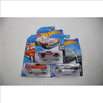 Hot Wheels Lot - '52 Hudson Hornet '49 Ford F1 '52 Chevy And More 5 Pieces