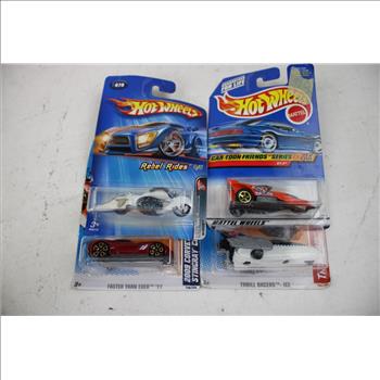 Hot Wheels Mad Splash, Dragtor, Tread Air & More 7 Pieces