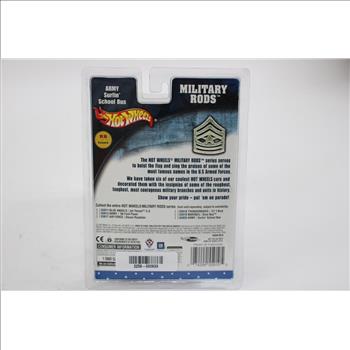Hot Wheels Military Rods Army Surfin' School Bus