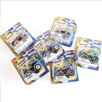Hot Wheels Monster Jam Toy Cars, 6 Pieces