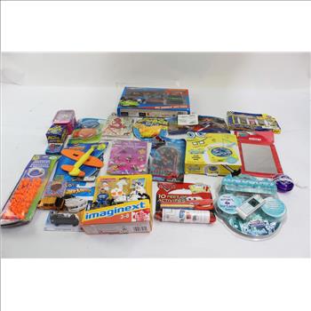 Hot Wheels, Spongebob, Spiderman+ More Assorted Toys 10+ Pieces