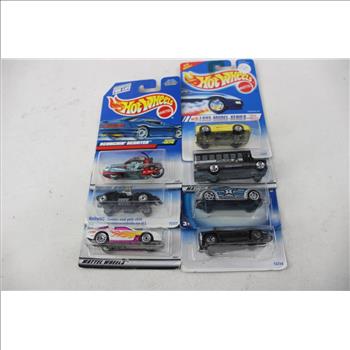 Hot Wheels Steel Stamp Series '57 Chevy, Camaro Wind, And More, 10 Pieces