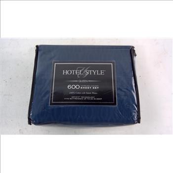 Hotel Style Queen 600 Thread Count Sheet Set