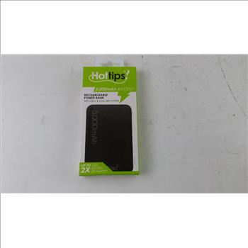 Hottips Rechargeable Power Bank
