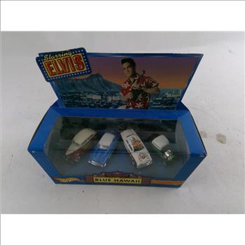 Hotwheels Blue Hawaii Car Set