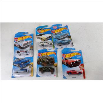 Hotwheels Cars 6 Pieces