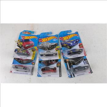 Hotwheels Cars 6 Pieces