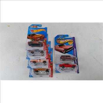 Hotwheels Cars 6 Pieces