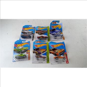 Hotwheels Cars 6 Pieces